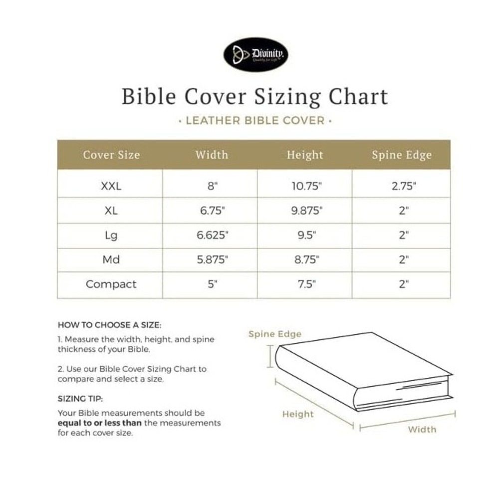 Divinity Boutique Bible Cover Large Trust in the Lord Psalm 37:3 Faux Leather - Picture 4 of 4